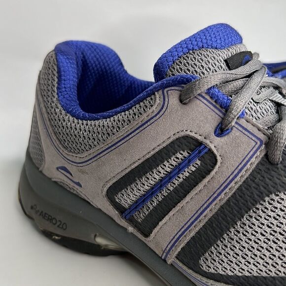 ABEO Aerosystem Drydon Grey and Royal Athletic Shoes - Picture 2 of 11